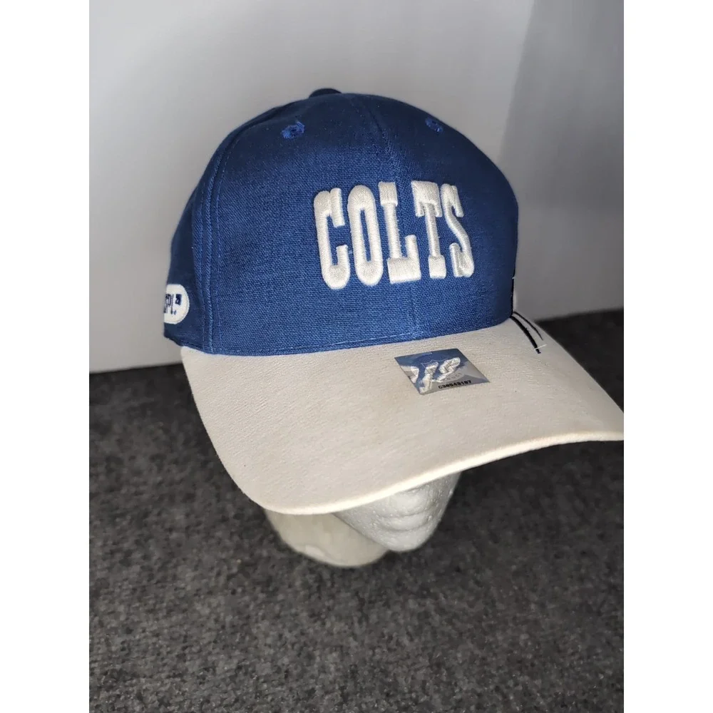 Indianapolis Colts Hat Cap Adjustable‎ Embroidered NFL SPL28 NEW VINTAGE